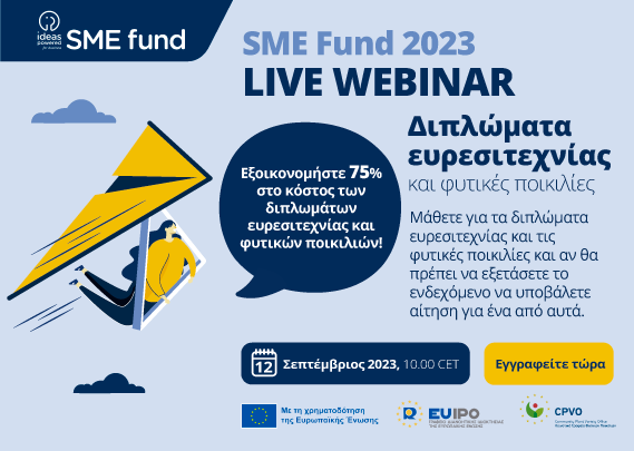 Online Seminar on the SME Fund — September 12, 2023, 10:00 (CET)