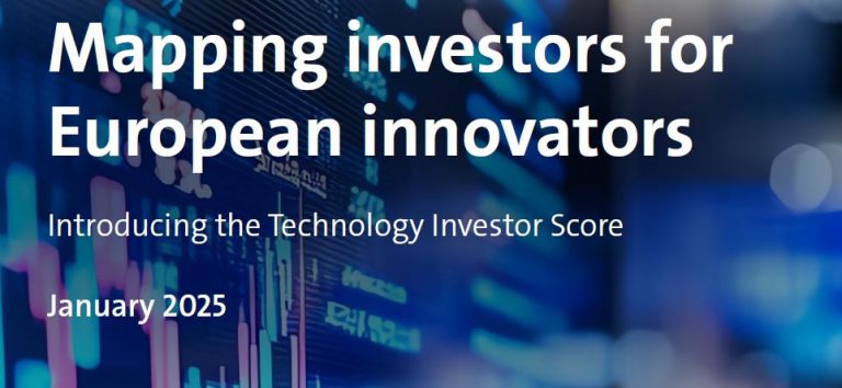 Μελέτη EPO: Mapping investors for European innovators