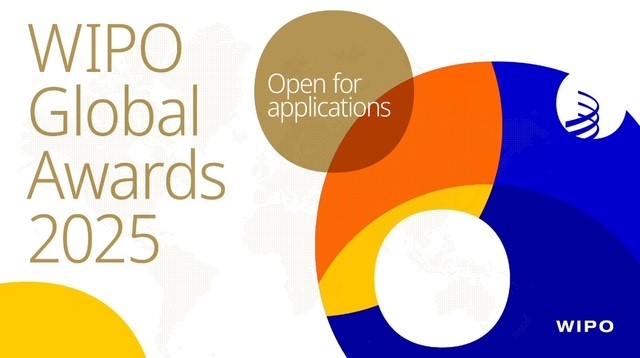 WIPO Global Awards 2025 – Αιτήσεις συμμετοχής από 15 έως 31 Μαρτίου 2025